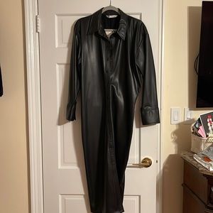 Zara pleather dress